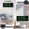 Ceas Digital de Masa si de Perete cu Lumina Led Verde, Tehnologie LED Fara Umbre, Calendar, Temperatura, Alarm