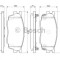 Set placute frana,frana disc MAZDA 6 Hatchback (GG) (2002 - 2008) BOSCH 0 986 494 078
