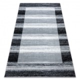 Covor Argent - W9557 Cadru, vintage, linii gri, 200x290 cm, Dreptunghi, Polipropilena