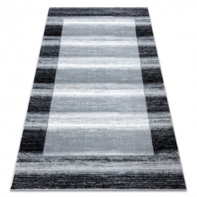 Covor Argent - W9557 Cadru, vintage, linii gri, 200x290 cm foto