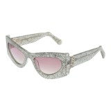 Ochelari de Soare Bărbați GCDS GD0036 5424U, Plastic, Galben, Polaroid