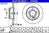 Disc frana ATE 24.0110-0223.1