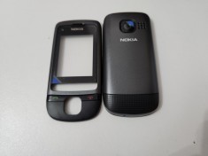 Carcasa pentru Nokia C2-05 neagra - Noua, Completa si de Inalta Calitate