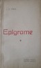 Epigrame - C. V. Plaesu - Interbelica