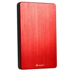 Rack HDD Tracer Enclosure 724 USB 3.0 SATA 2.5 inch Red foto