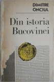 Din istoria Bucovinei &ndash; Dimitre Onciul