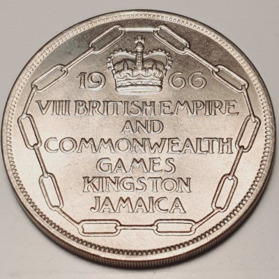 3291 Jamaica 5 shillings 1966 Commonwealth Games, Kingston km 40 foto