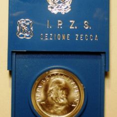 5.022 ITALIA CENTENAR GIUSEPPE GARIBALDI 500 LIRE 1982 AUNC ARGINT