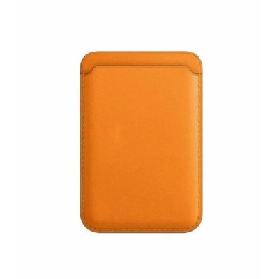 Portofel flippy magsafe piele pentru carduri compatibil cu apple iphone 12/12 mini/12 pro/12 pro max,portocaliu foto
