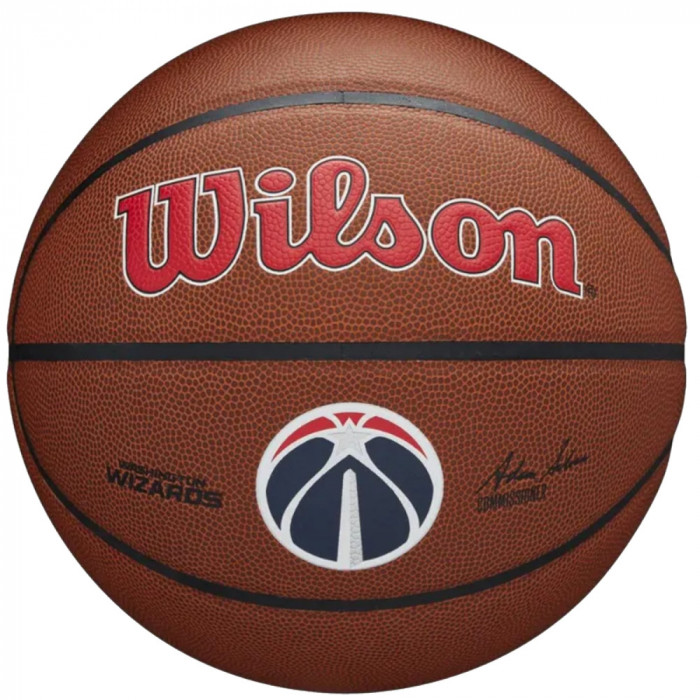 Mingi de baschet Wilson Team Alliance Washington Wizards Ball WTB3100XBWAS maro