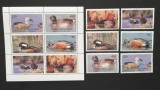 TUVA-RATE..6 Val.+1 M/Sh.**( Colita )TR 27, Europa, Fauna