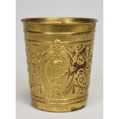 Pahar suvenir / catolic din 1925 - Papa Pius al XI-lea / Vatican