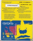 bnk card Romania - Alo Mobil Rom - 5 unitati 12/02 - RO-DIA-ALO-0034-0212A