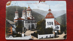 Sinaia-1924-Biserica de la Monastire-C.P.circ. foto