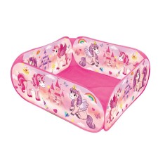 Piscina cu 40 bile pentru fetite Unicorn