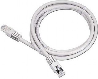PATCH CORD UTP GEMBIRD Cat5e, cupru-aluminiu, 2 m, gri, AWG26, &quot;PP12-2M&quot; (timbru verde 0.08 lei)
