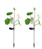 Lampa Solara 2/set Model Floare 73cm, Diferite Culori
