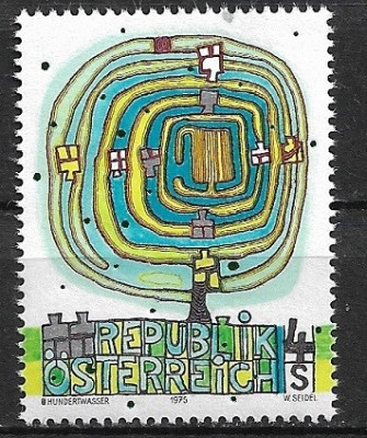 B2246 - Austria 1976 - Arta neuzat,perfecta stare foto