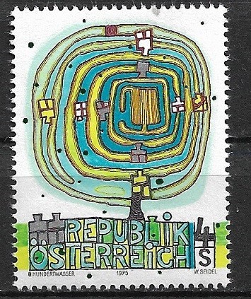 B2246 - Austria 1976 - Arta neuzat,perfecta stare