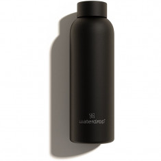 Waterdrop Thermo Steel sticlă inoxidabilă pentru apă culoare Black Matt 600 ml