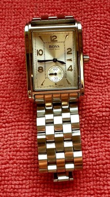 Ceas de m&amp;icirc;nă bărbati și/sau dame Elvețian HUGO BOSS cu Quartz Original Rar foto