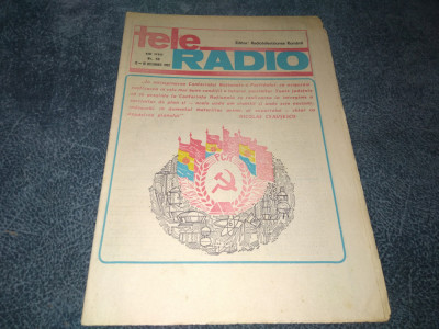 REVISTA TELE RADIO 12-18 DECEMBRIE 1982 foto