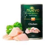 Conservă NUEVO DOG Adult Chicken 400 g