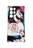 Husa Antisoc Lebada Samsung Galaxy S22 Ultra, Protectie Dubla, TPU Silicon, Rezistenta Zgarieturi