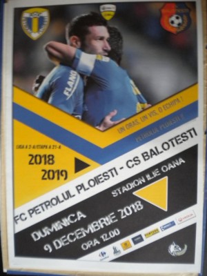 Petrolul Ploiesti - CS Balotesti (9 decembrie 2018) foto