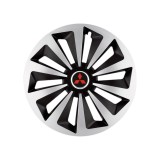 Cumpara ieftin Set 4 capace roti Fox Gri-Negru R14 Compatibil Cu Mitsubishi