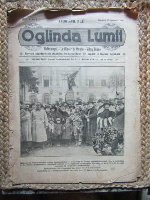 Revista Oglinda Lumii nr.4/1923 foto
