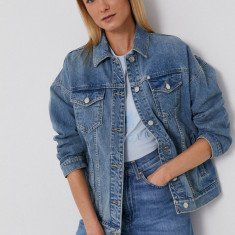 Armani Exchange Geacă jeans femei, de tranzitie, oversize