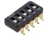 Comutator DIP-SWITCH 5 Secțiuni ON-OFF 24VDC