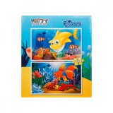 Puzzle Witty Puzzlezz, 2 x 20 piese, Ocean