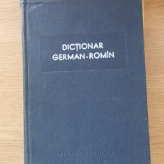 DICTIONAR GERMAN-ROMAN-CARTONAT-R5D
