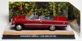 Macheta Chevrolet Impala *live and let die*, burgundy 1/43