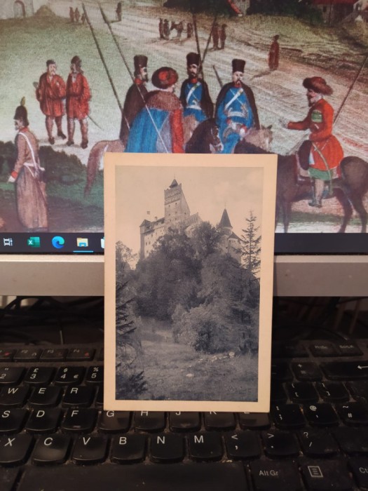 Castel Bran, Vedere generală, colecția C. Stefanovici, circa 1925, 205