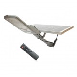 Lampa LED iluminat stradal 2800LM, 6500K cu panou solar 50W, baterie LiFePO4 45Ah, telecomanda, prindere stalp IP65