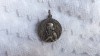 MEDALION vechi IOANA D&#039;ARC rar FRANTA art nouveau 1900 manopera EXCEPTIONALA