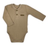 Body cu maneca lunga (182103) Nicol &quot;Star&quot; Maro Marimea 80
