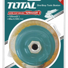 Total - Perie Sarma Tip Cupa - 125Mm