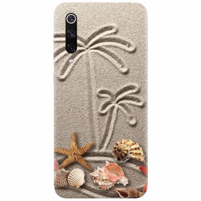 Husa silicon pentru Xiaomi Mi 9, Beach Sand foto