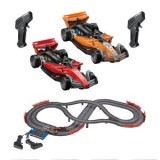 Pista de curse Formula 1 cu 2 mașini și telecomenzi, 120x100x12 cm, CMCLASS
