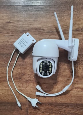 Camera supraveghere Wi-Fi Full-HD JORTAN + card MicroSD 32 GB foto