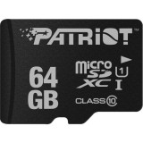 Card de memorie Patriot PSF64GMDC10, MicroSD, 64 Gb, clasa 10