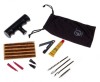 Kit Reparatie Pana Anvelope Moto Auto Tubeless Roco, 5 Snururi Vulcanizare + Solutie