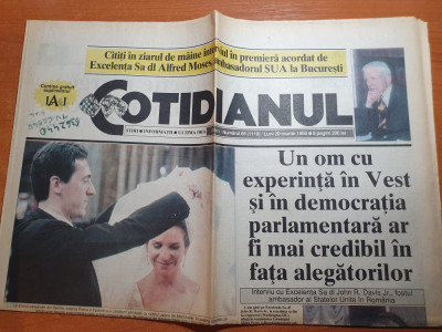 cotidianul 20 martie 1995-art casatoria dintre elena spaniei si j. de marichalar foto