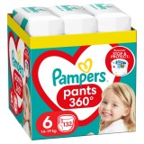 Scutece Pants Stop&amp;Protect XXL Box Nr.6 pentru 14-19 kg, 132 bucati, Pampers