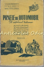 Panele De Automobil Pe Intelesul Tuturor - Nic. Constantinescu, D. Donescu foto