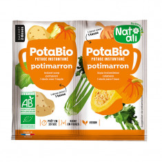 Supa instant cu dovleac si legume, bio, 2x 8.5g, Nat-ali